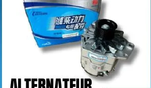 Alternateur Shacman NV. Catalogue fournisseur, page 1, ligne 1, colonne 2.