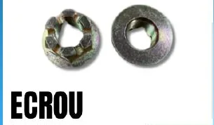 Ecrou Pont Black. Catalogue fournisseur, page 9, ligne 1, colonne 2.
